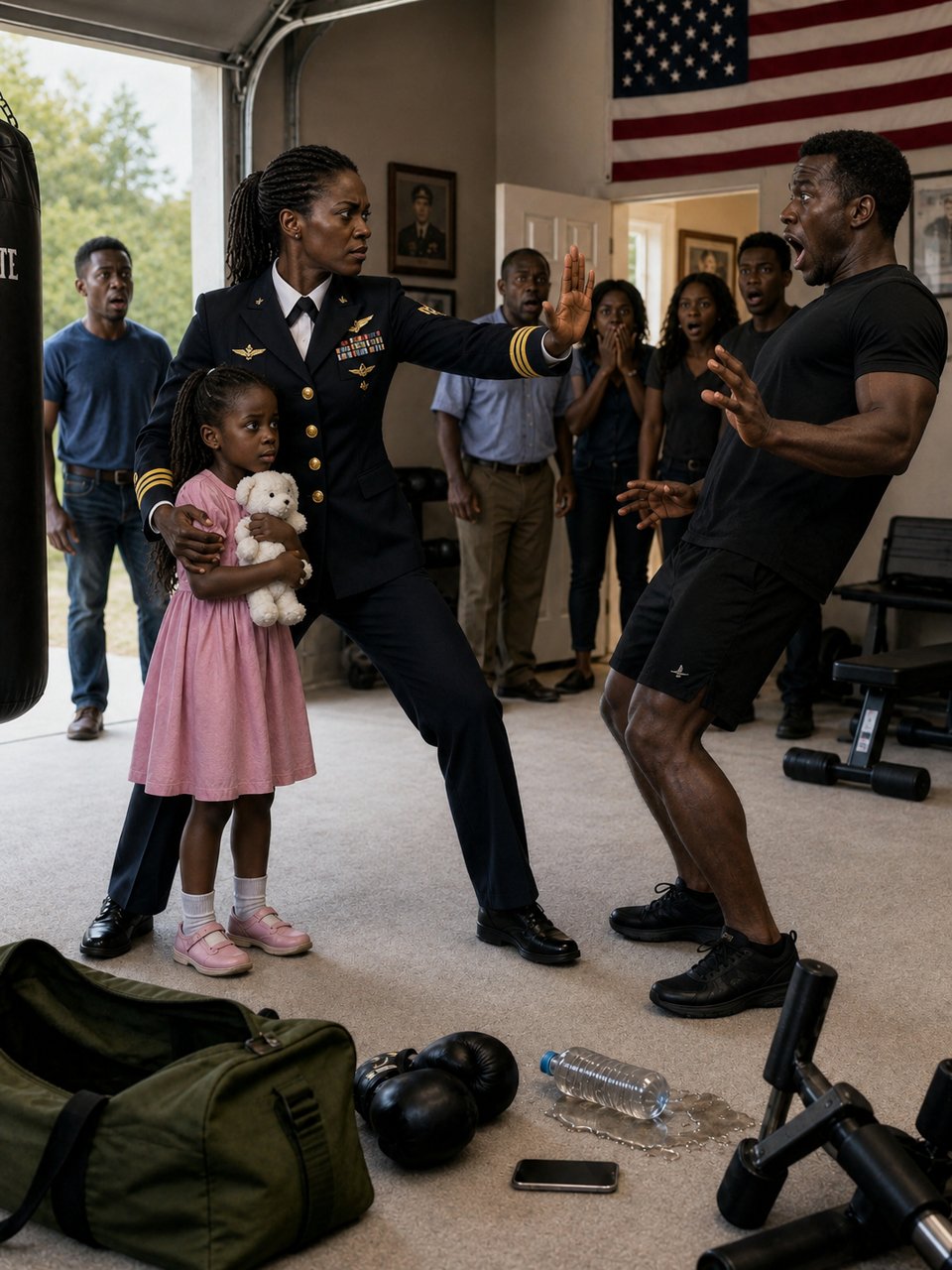 "I'll sn@p your arm," my brother-in-law scoffed, throwing a pair of MMA gloves at my feet and threatening to send me to the hospital in front of my frightened little girl.