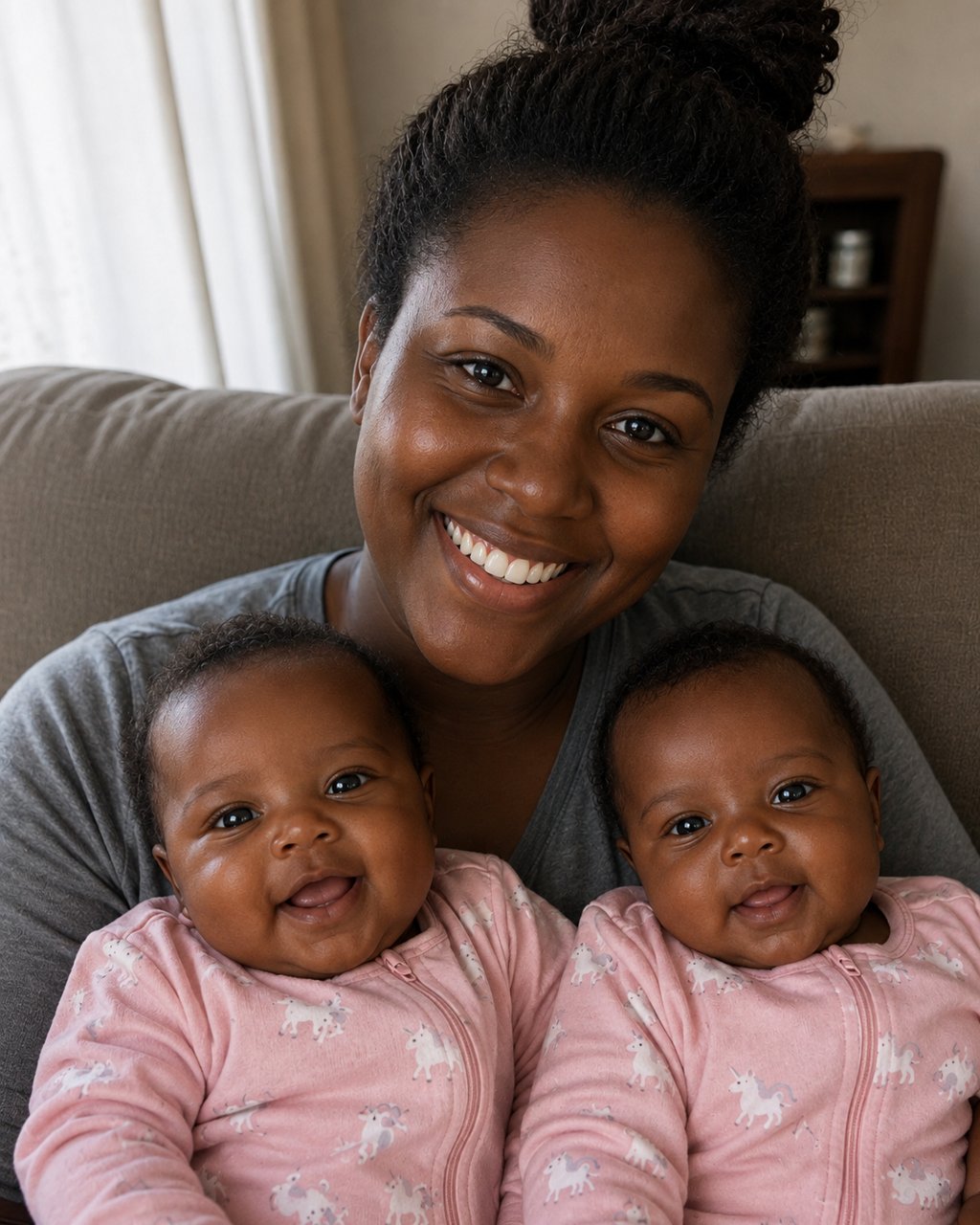 My husband went on vacation without me just days before my scheduled C-section with our twins — when he came home, a special surprise from me was waiting for him.