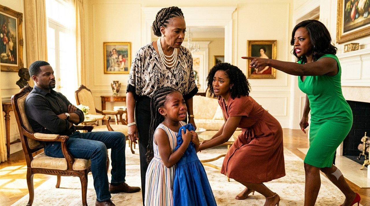 My mother-in-law slapped my six-year-old daughter over a dress.