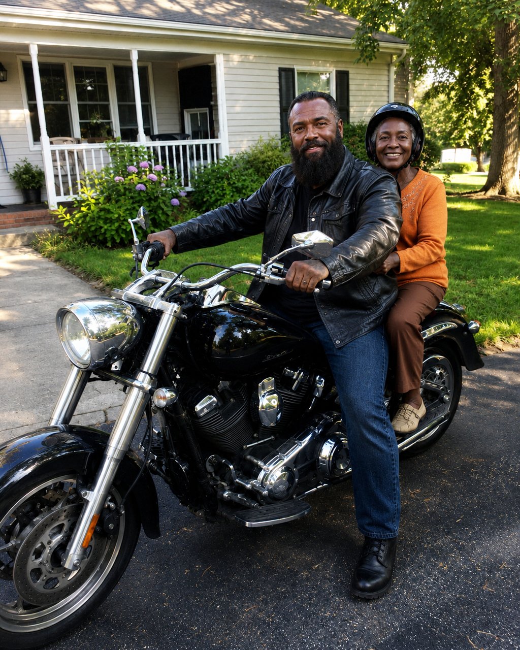 A huge bearded biker took my elderly mother out for drives every week — after her funeral, he came up to me and said, "Your mom was an amazing woman, but you need to know where we really went."