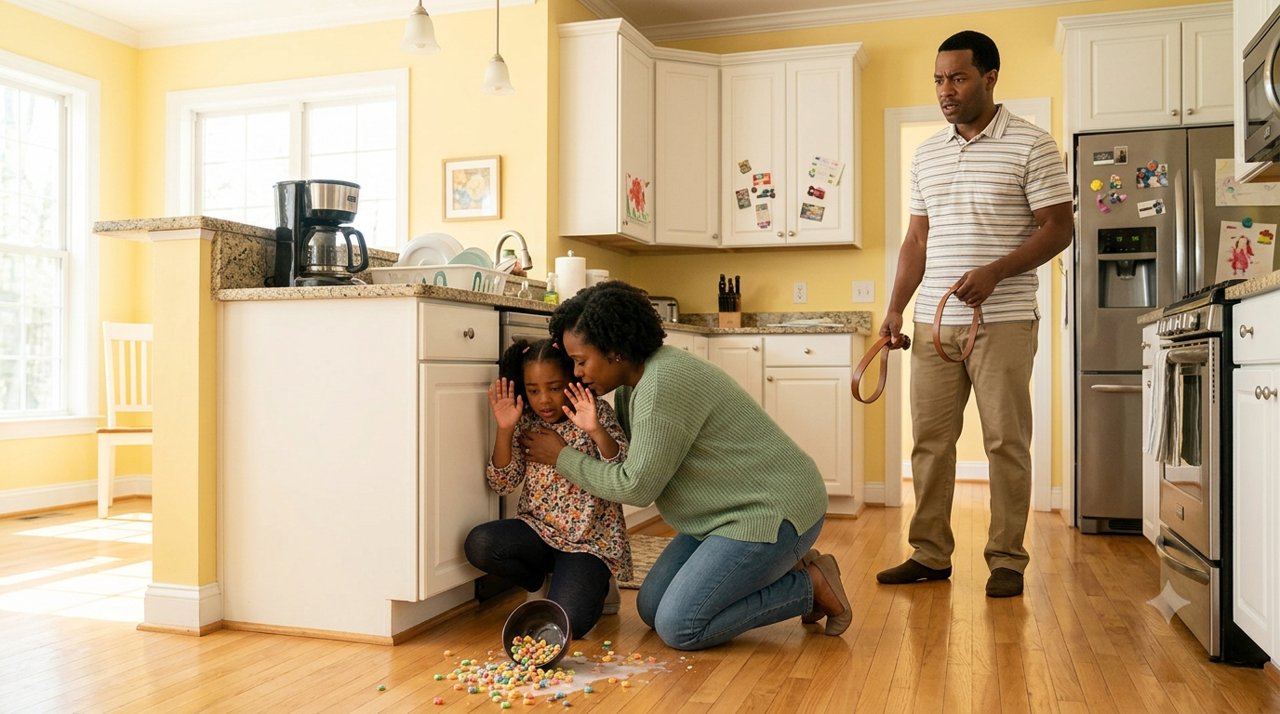 I Thought My Adopted Seven-Year-Old Was Simply Shy—Until My Husband Reached For His Belt And She Reacted Like She Had Seen It All Before.