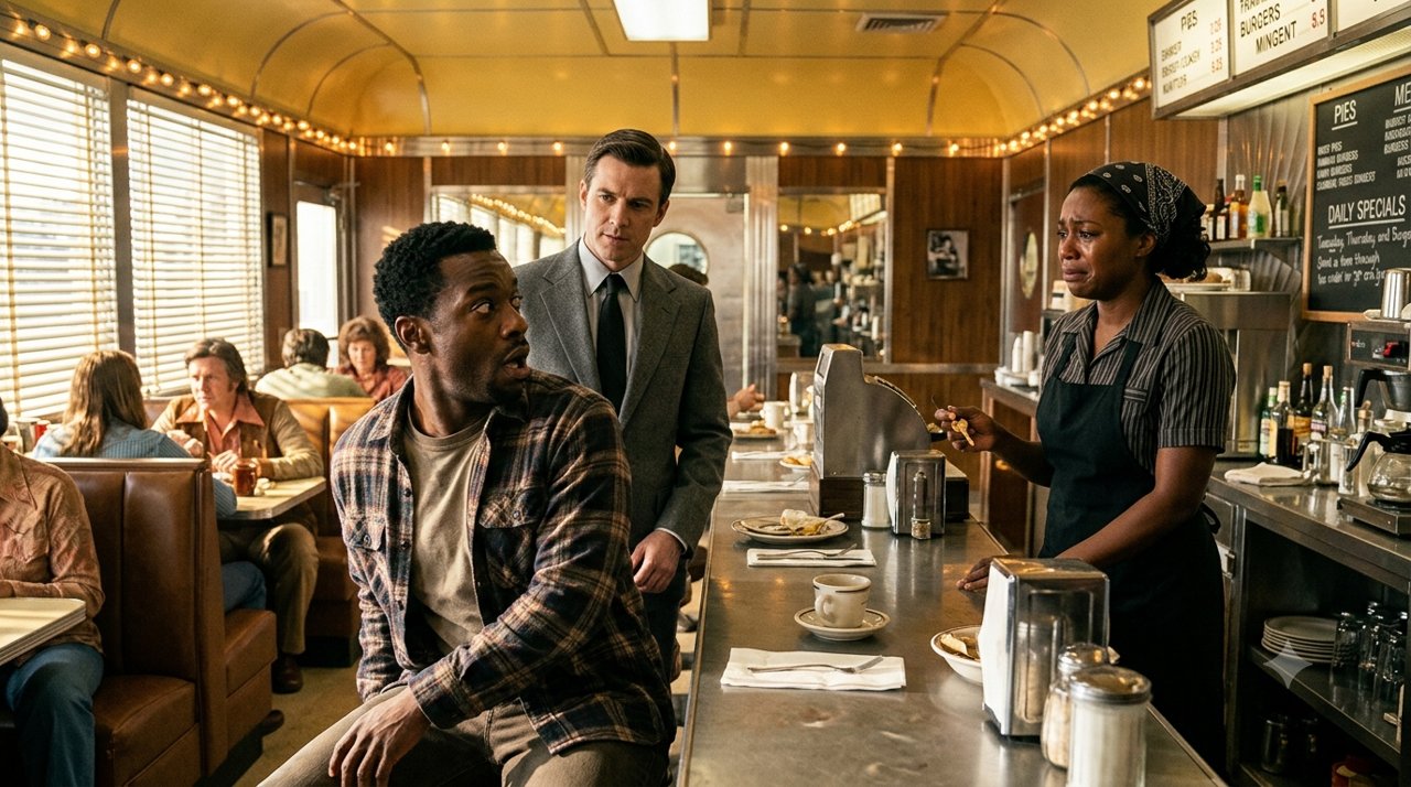 A Diner Waitress Revealed The Truth About His D\*ad Mother