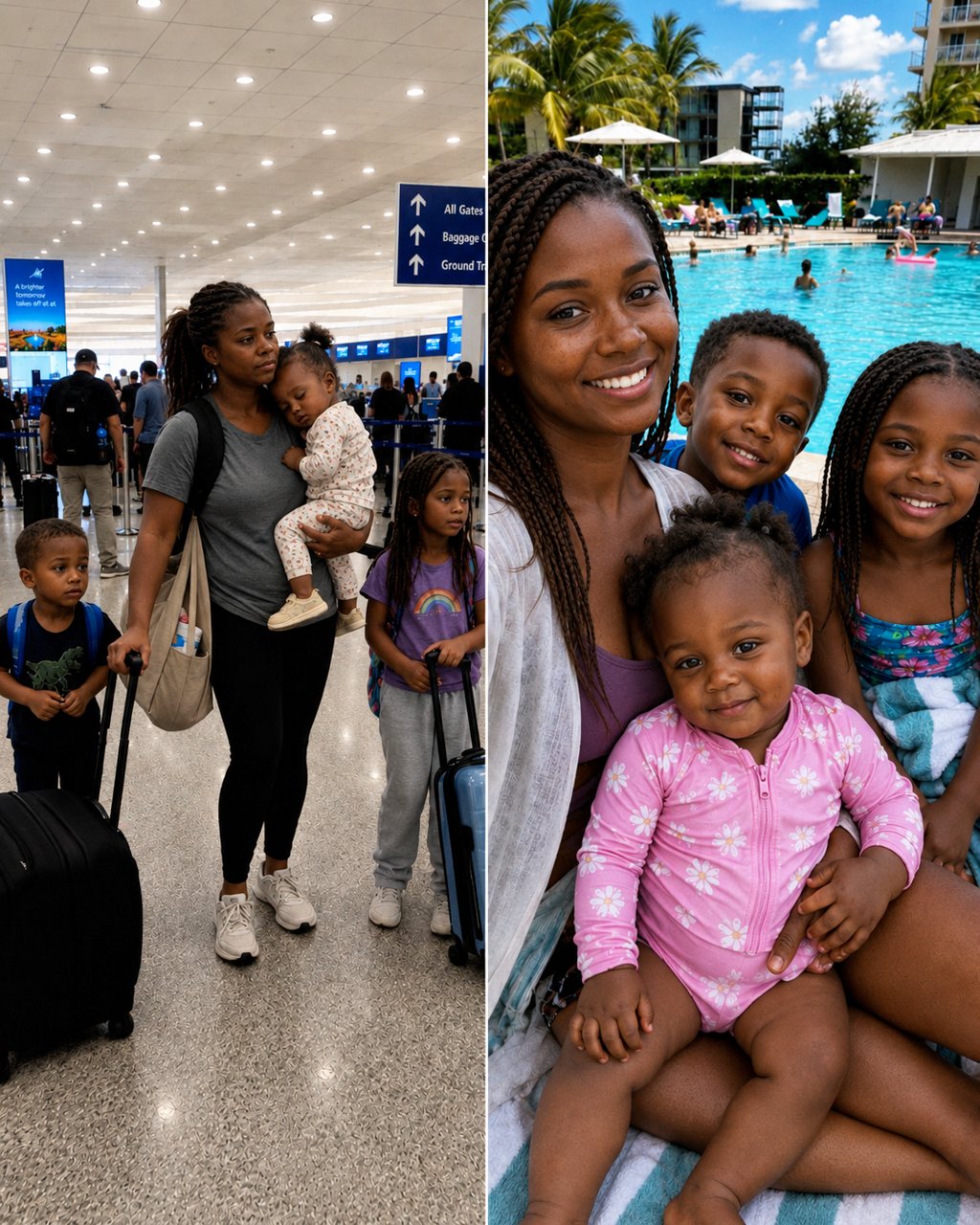 On the first day of our family vacation, my husband announced, "By the way, I'm spending the next three days with the guys." I smiled and wished him a good time...