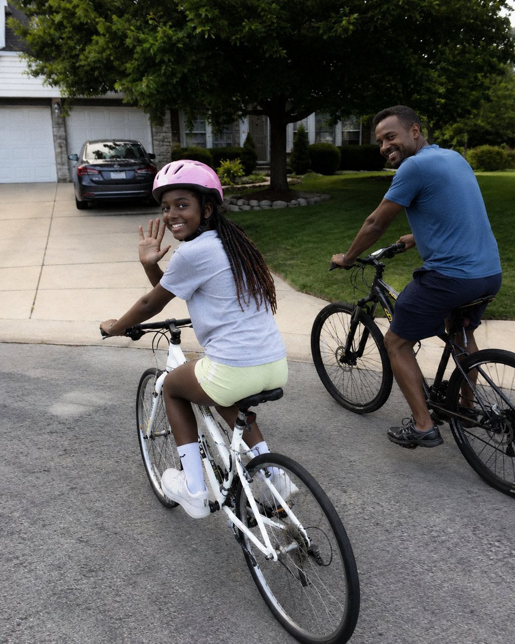My husband started taking my 12-year-old daughter on daily bike rides — I thought it was sweet until I heard him say, "Whatever happens, your mom can never know what we're really doing."
