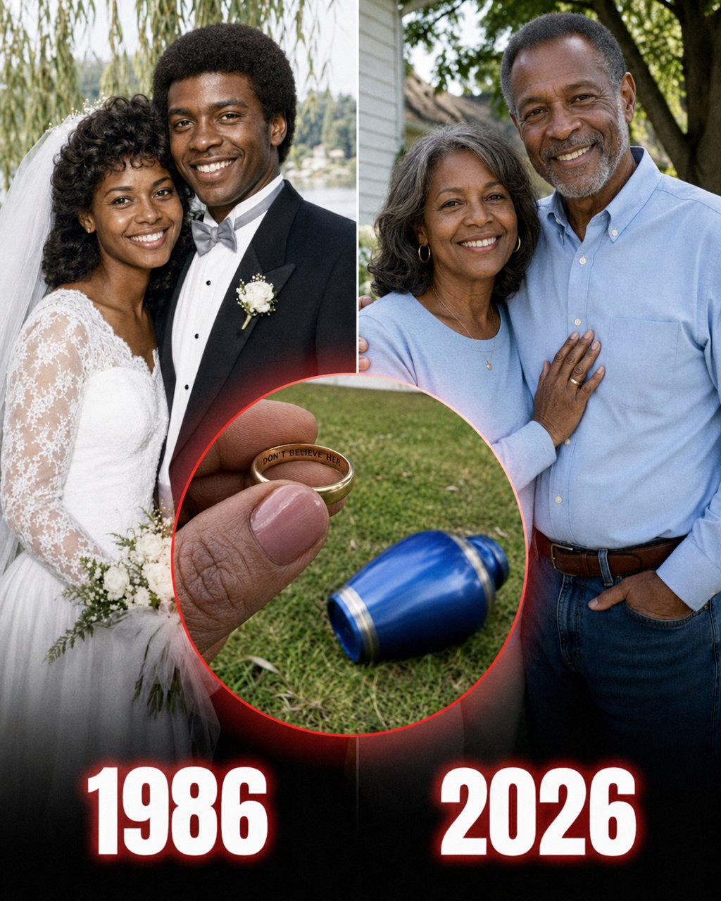 My husband of 40 years passed away while visiting his daughter abroad—when I opened his urn to scatter his ashes, something fell out that revealed the shocking truth.