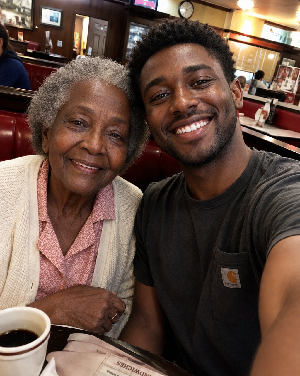 I had lunch with a 30-year-old stranger every day for a month after my husband's death — until he leaned toward me and whispered, "Ma'am, your husband BEGGED ME TO STAY SILENT, but I can't."