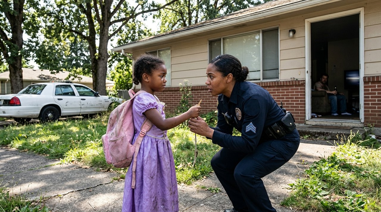 "A quiet seven-year-old girl approached me after school and asked if I would walk her home.