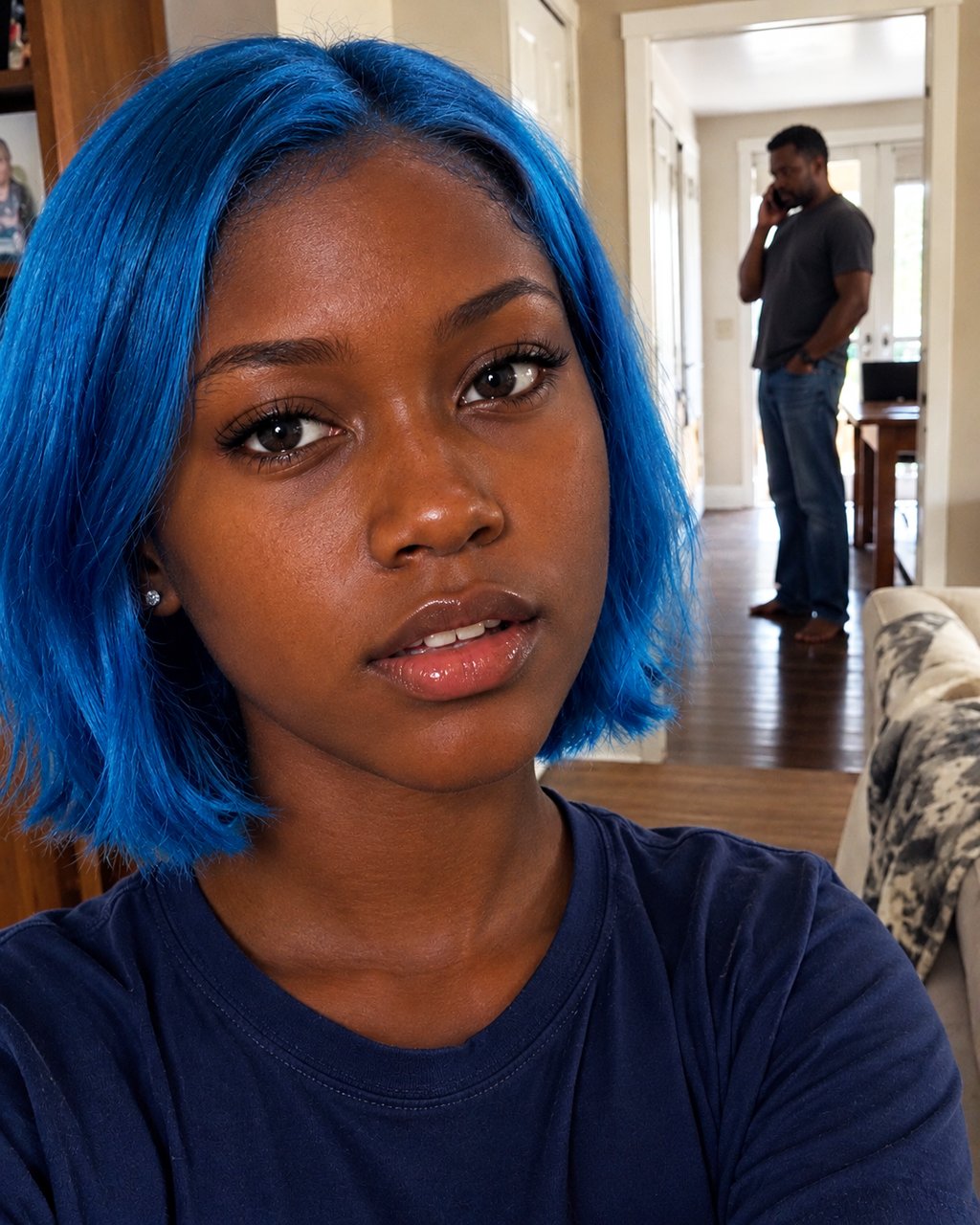 My Father Paid Me Every Month to Cut and Dye My Hair Exactly How He Wanted — When I Learned Who He Was Trying to Make Me Look Like, I Felt Sick