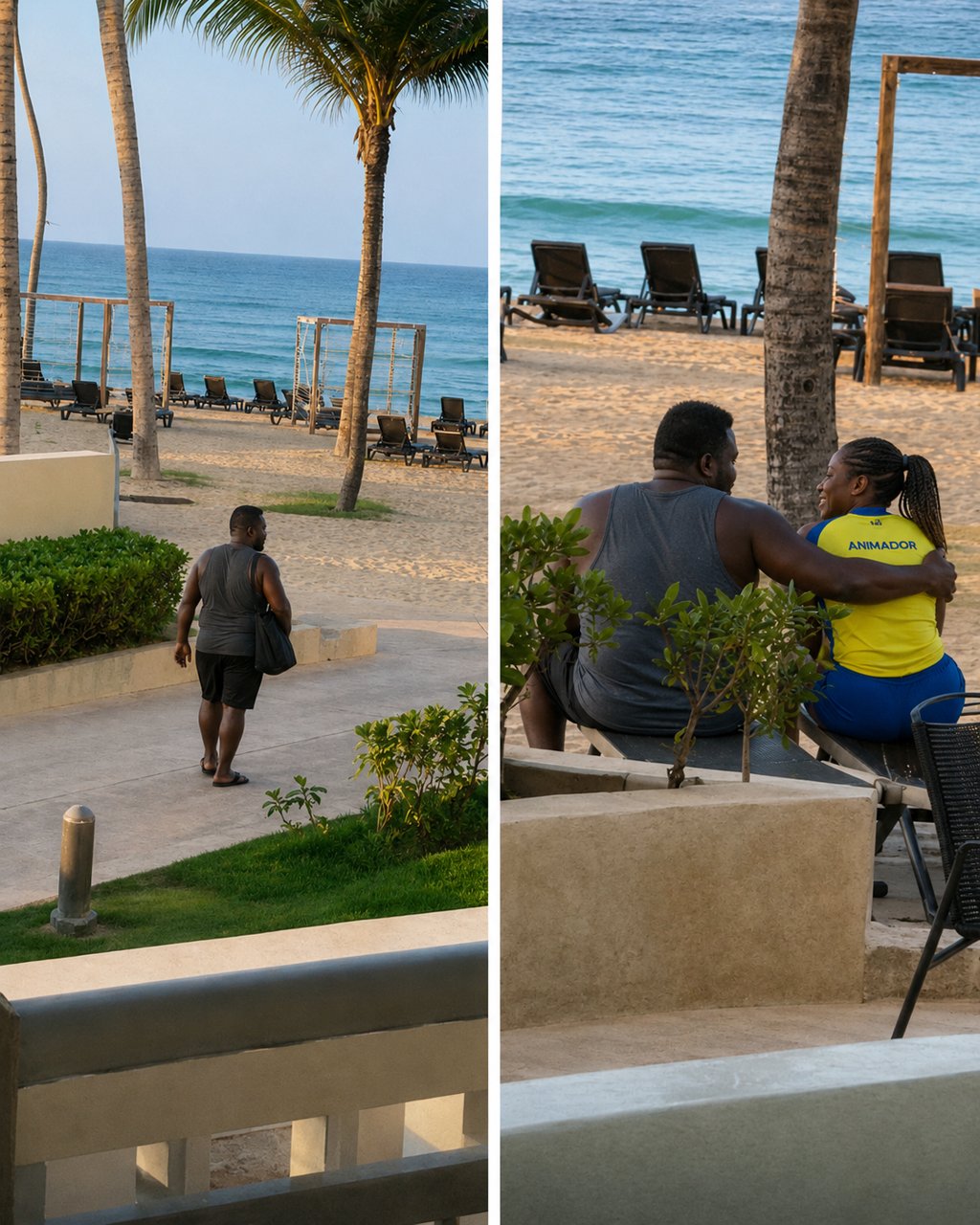 My husband of 20 years started slipping off to the "gym" every morning during our vacation in Mexico — one evening, I followed him and discovered what those "workouts" were really about.