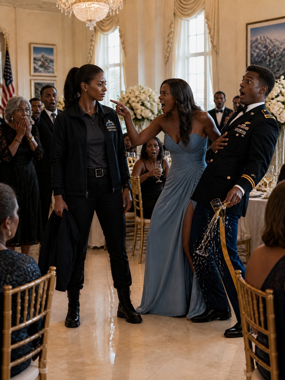 My sister called me low-class in the hallway before her engagement party and told me not to mention my government job.