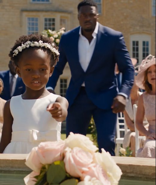 The string quartet was playing a soft, romantic melody under the California sun when the nine-year-old flower girl destroyed the wedding.