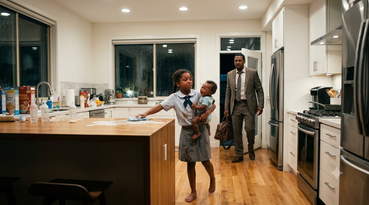 My Wife Lied She Was Home Sick, Her Mom Swore She Was Staying Overnight To Help, But When I Stepped Into The Kitchen Lights Were The Only Ones On And My Exhausted First Grader Was Trying To Parent An Infant She Could Barely Lift — One Click Into The "Disabled" Cameras Later, I Had Irrefutable Proof…