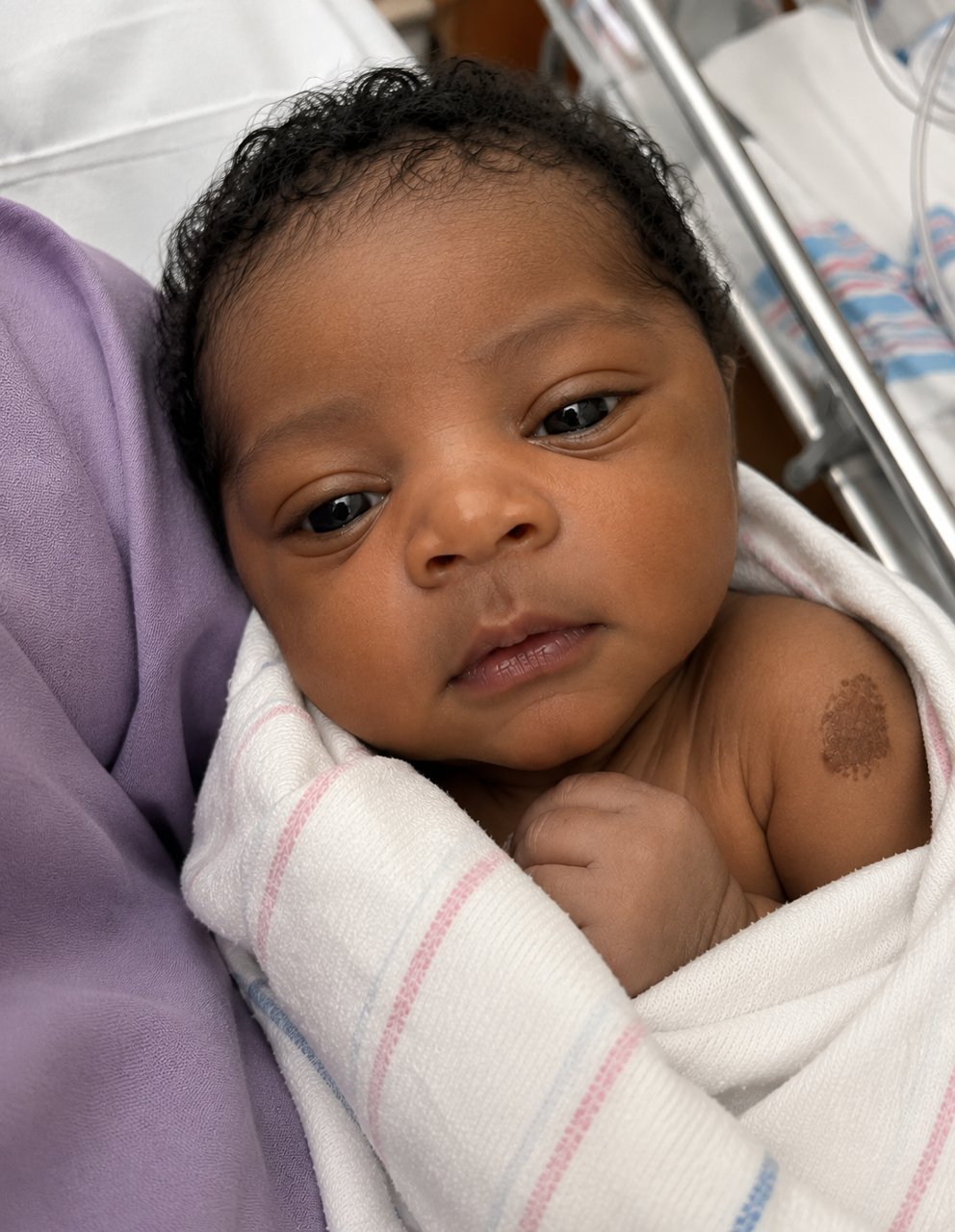After ten years of miscarriages, we finally had our miracle baby girl — but when the nurse handed her to my husband, he went completely pale, stared at the birthmark on her shoulder, and whispered, "No...