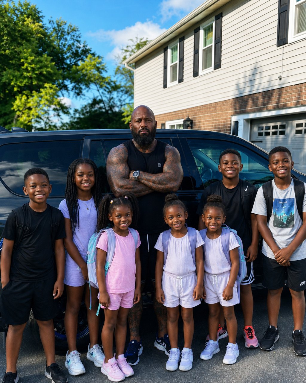 The Whole Neighborhood Warned Us About the Single Dad of 7 Next Door — I Had CPS Dialed When I Peered Through the Fence