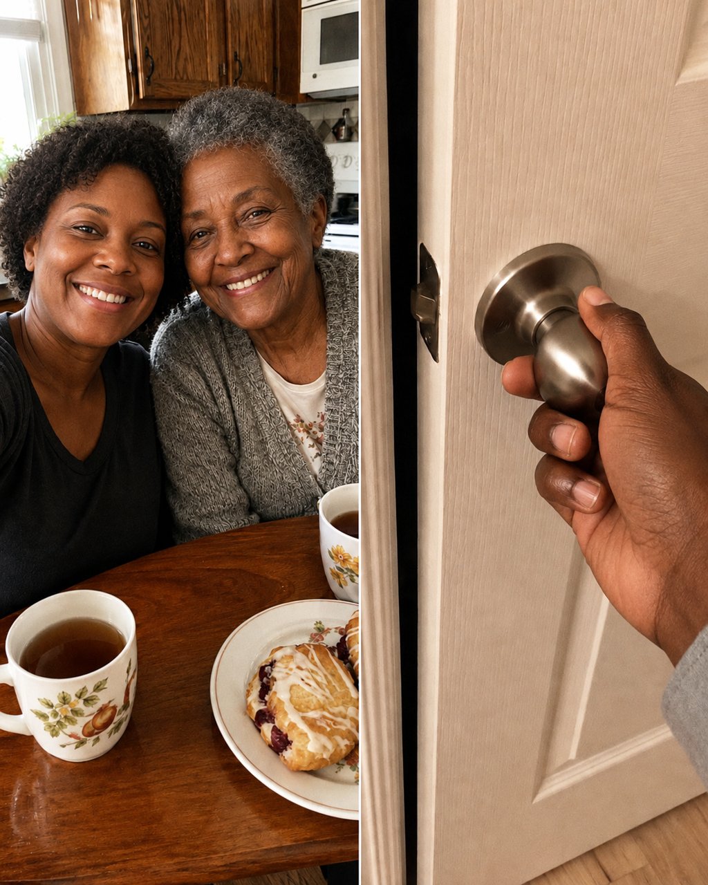 For three months, whenever I showed up at my 70-year-old mother's house unexpectedly, she hurried upstairs and locked her bedroom door.