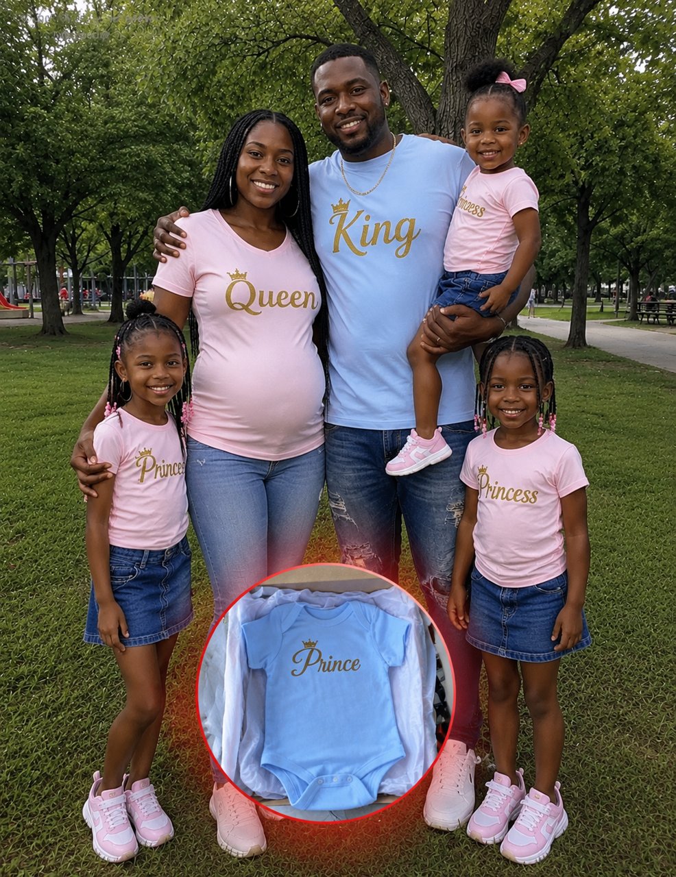 I planned a matching family photoshoot to surprise my husband with the news that we were finally having the son he'd always wanted — but when he realized, his first words made my stomach drop.