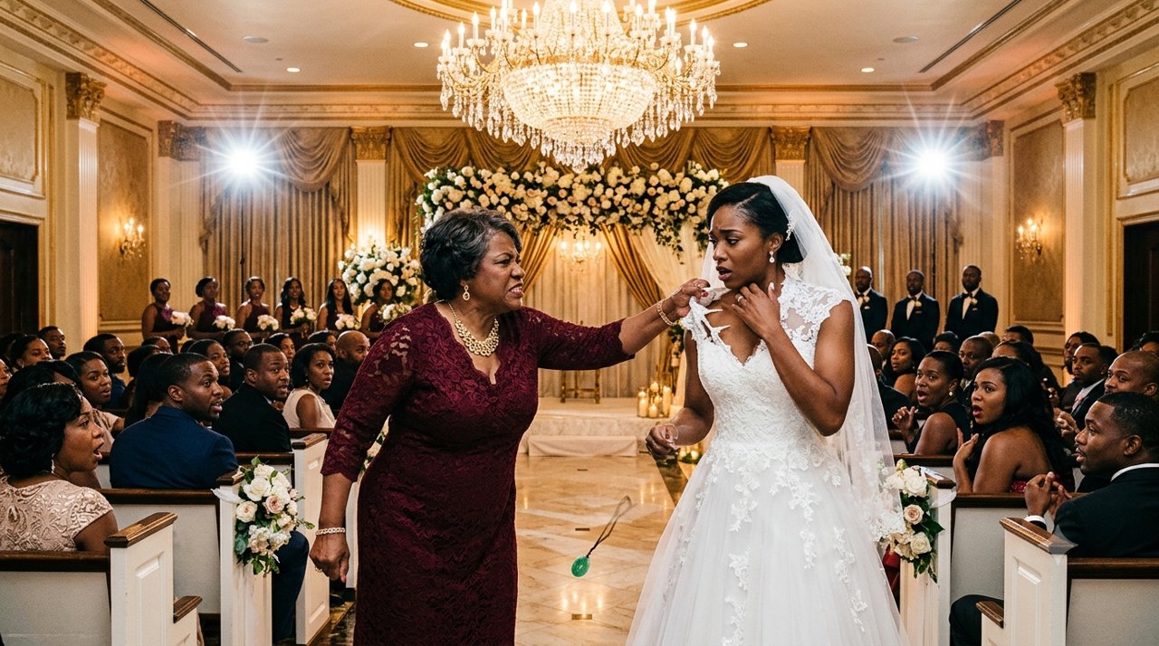 She Tore the Bride's Wedding Dress Apart to Stop the Ceremony…