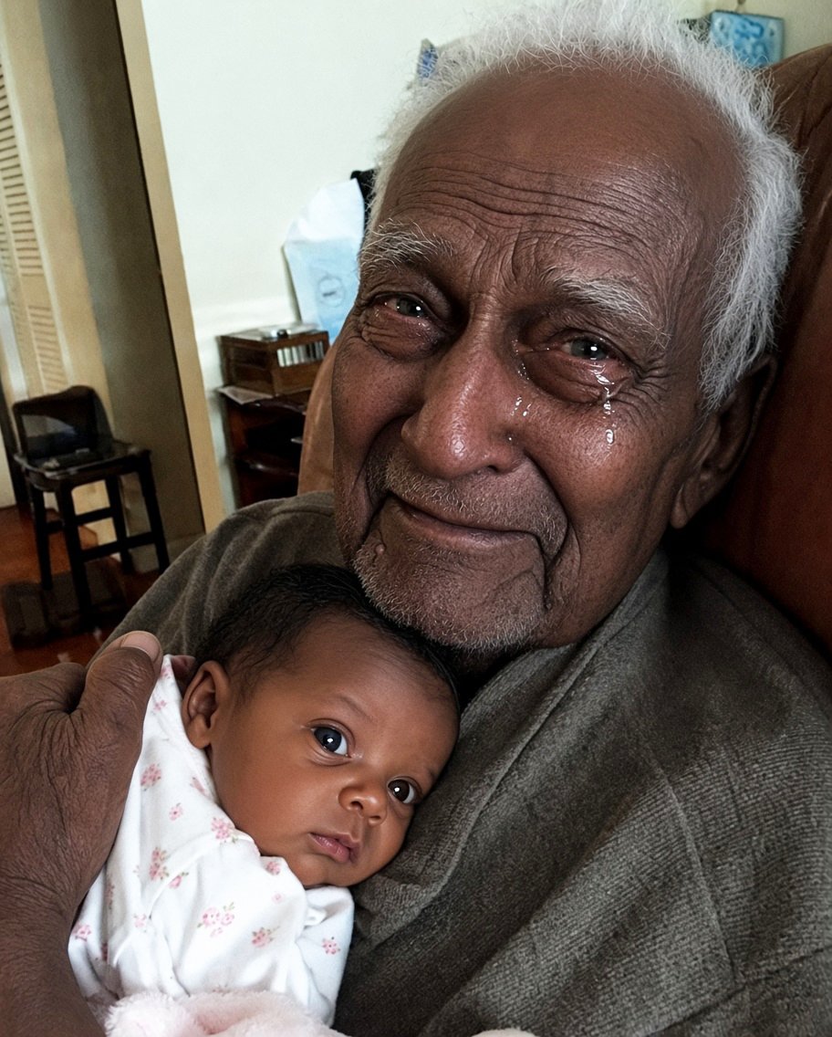 After I gave birth, I brought my baby to meet the grandpa who raised me — but the moment he saw her face, he burst into tears and said, "This is impossible.