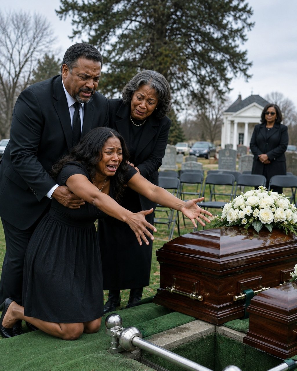 My parents missed the funeral of my husband and two children because it was my sister's birthday.