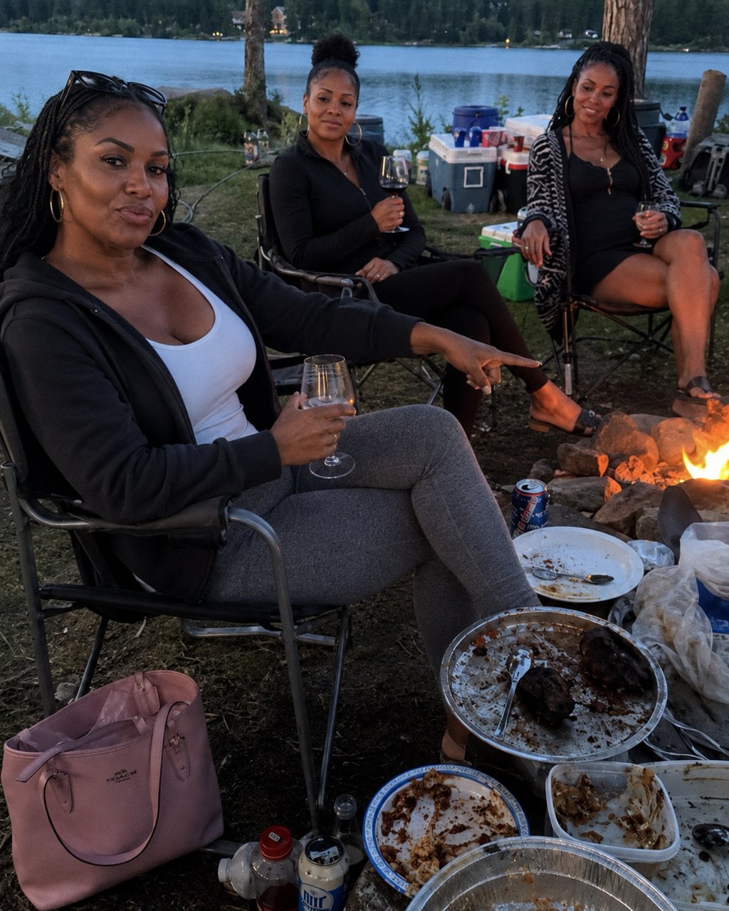 My stepmom invited me on a girls' campout just to make me cook and clean for her friends—she had no idea karma was about to catch up with her.