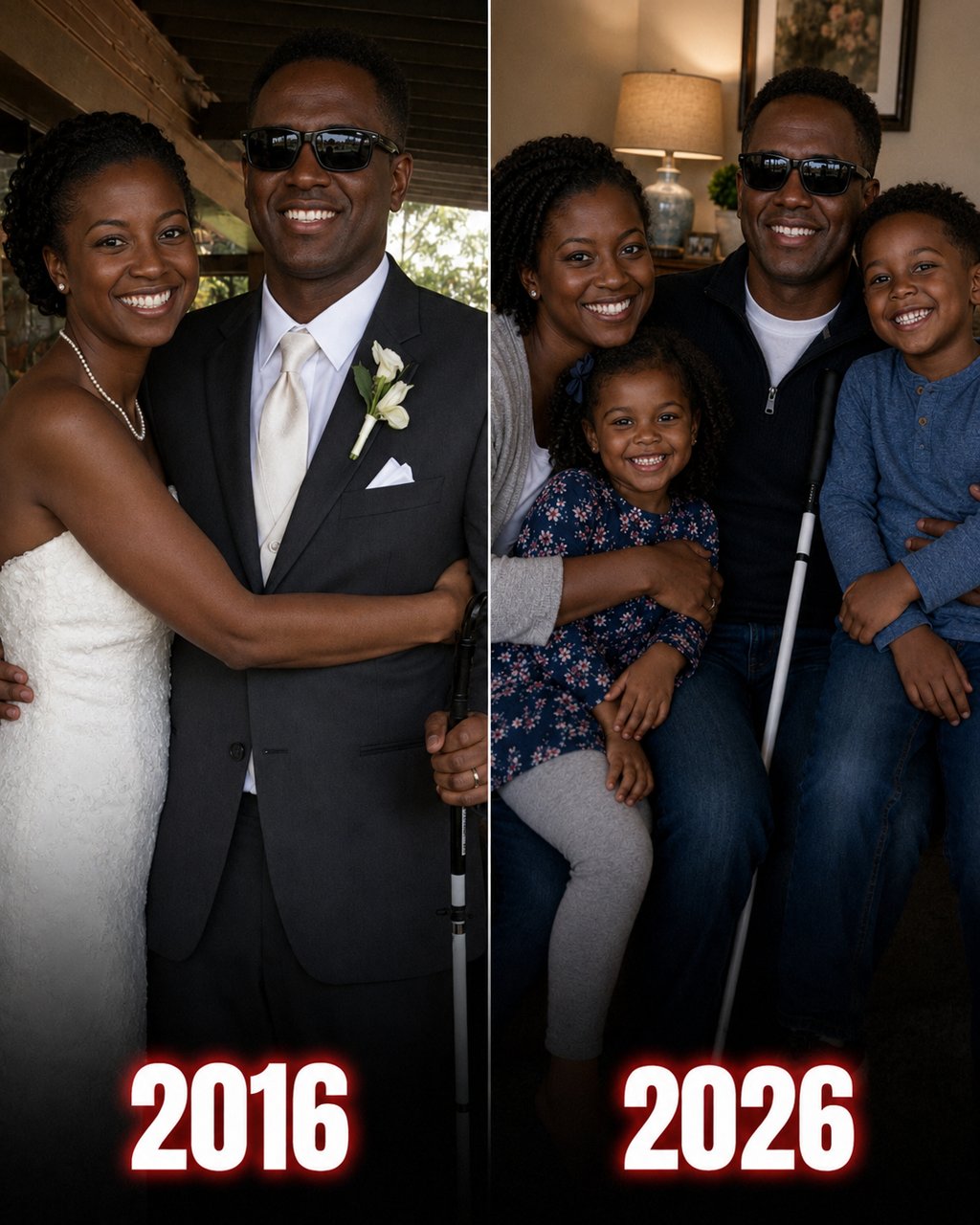 My family cut me off because I married a blind man — on our 10th anniversary, he told me, "Your parents don't hate me because I'm blind.
