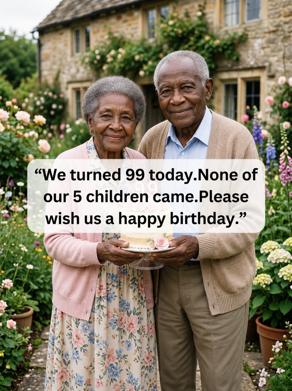 🎂❤️ Growing old together is one of life’s greatest blessings, but no one should have to spend their birthday feeling ignored.