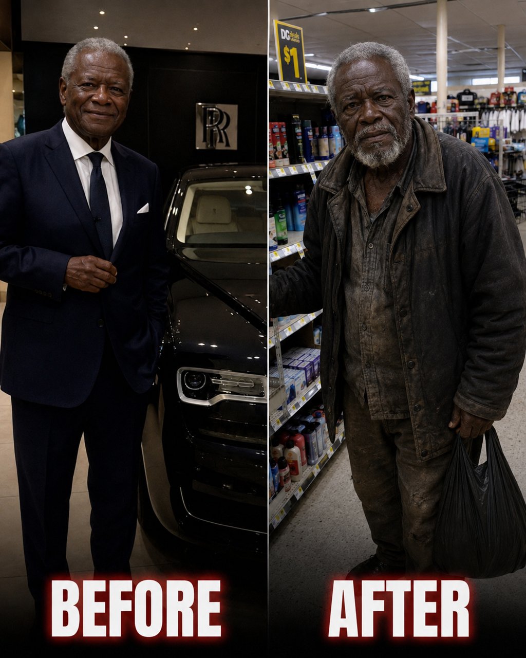 I pretended to be homeless and stepped into my own store to find ONE PERSON to give ALL MY MONEY to — what happened there almost brought me to my knees.