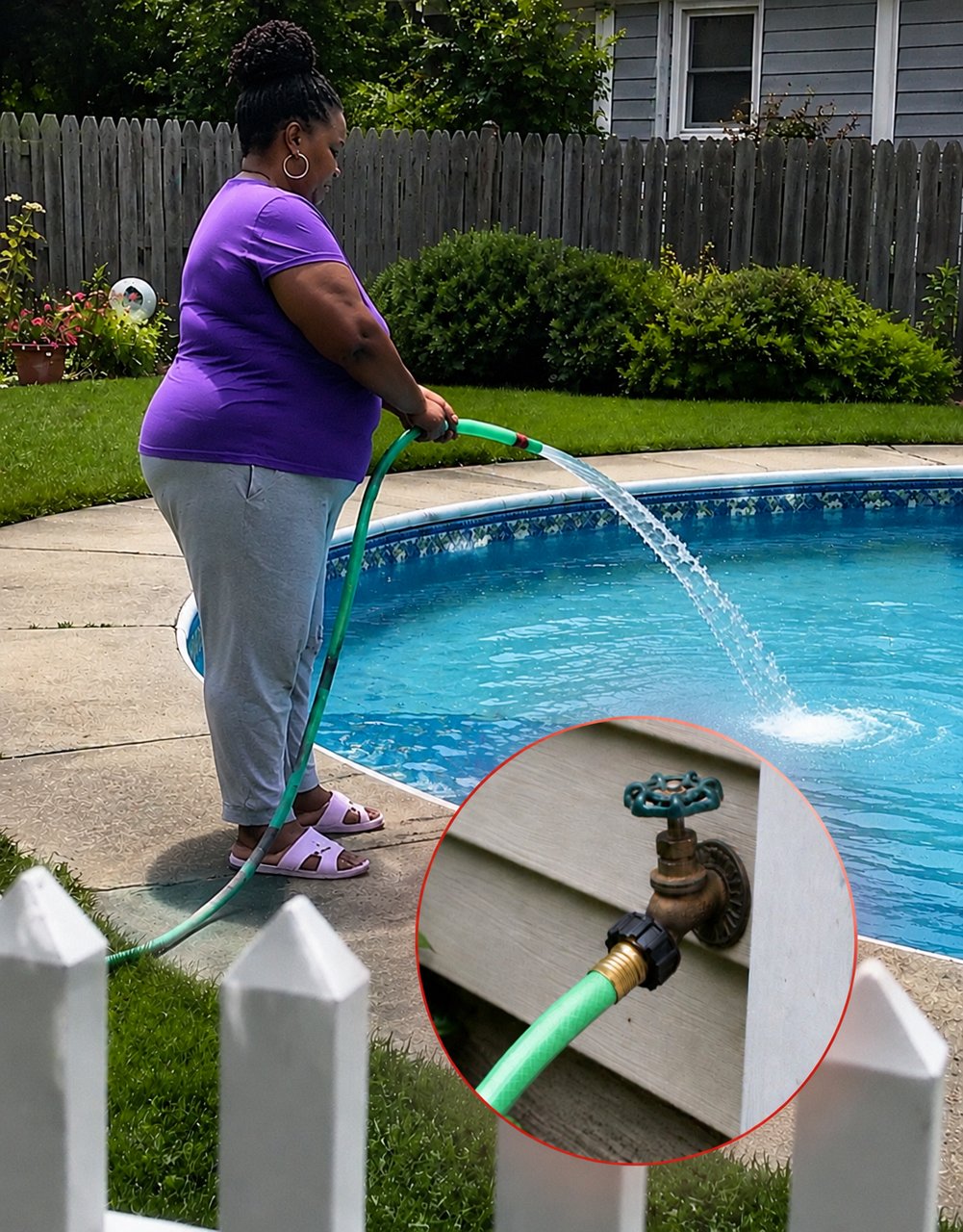 My ex-MIL was using my outdoor faucet to fill her pool and refused to pay my huge water bill — so I put her in her place.