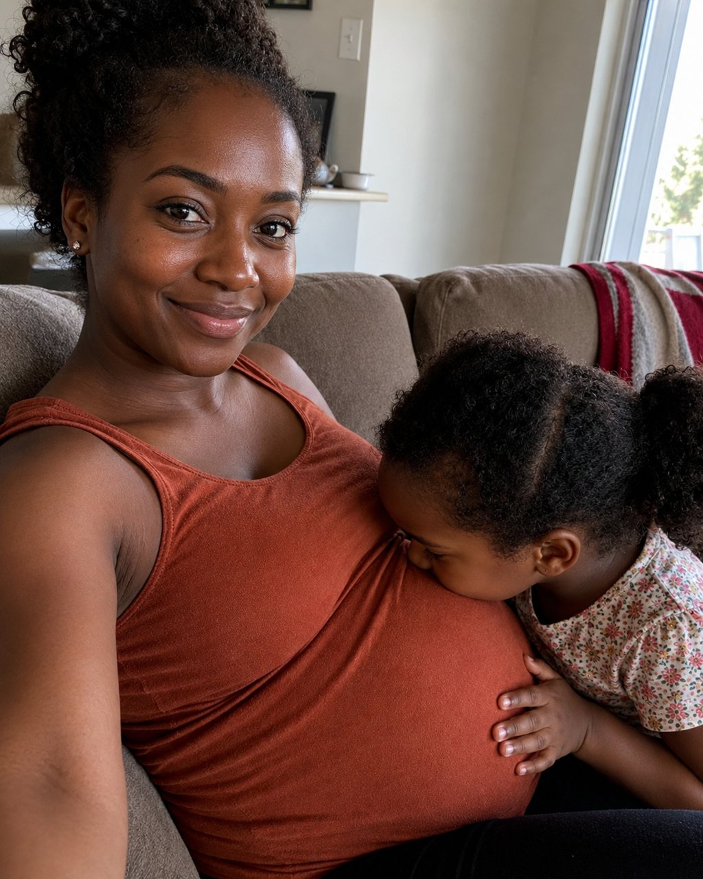 My 4-year-old was excited to meet her new baby brother — but the moment I put him in her arms, she frowned and said, "That's not the baby Daddy picked."