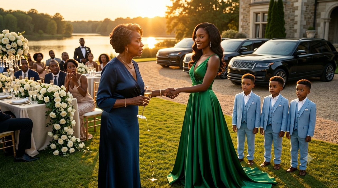 I Took My 4-Year-Old Triplets to My Millionaire Ex-Husband's Wedding…