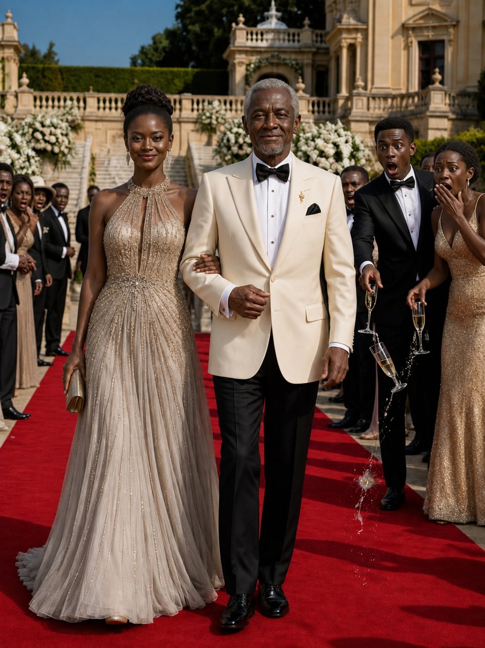 My husband hid me at his company party because he was ashamed of my cheap dress…