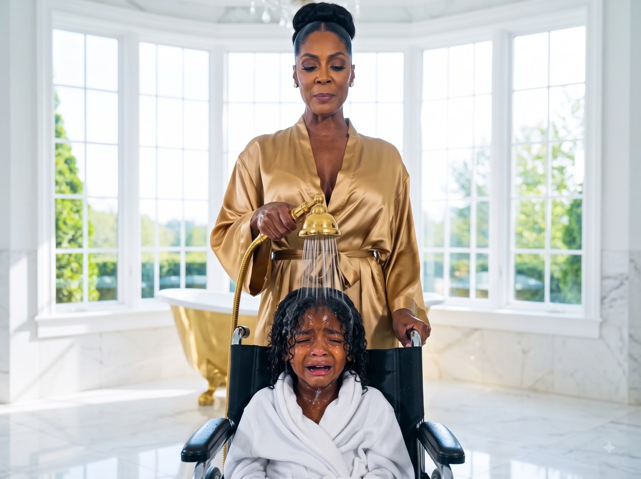 She Forced My Disabled Daughter To Call Her 'Mom'—Until The Shadow At The Door Revealed Her Darkest Secret