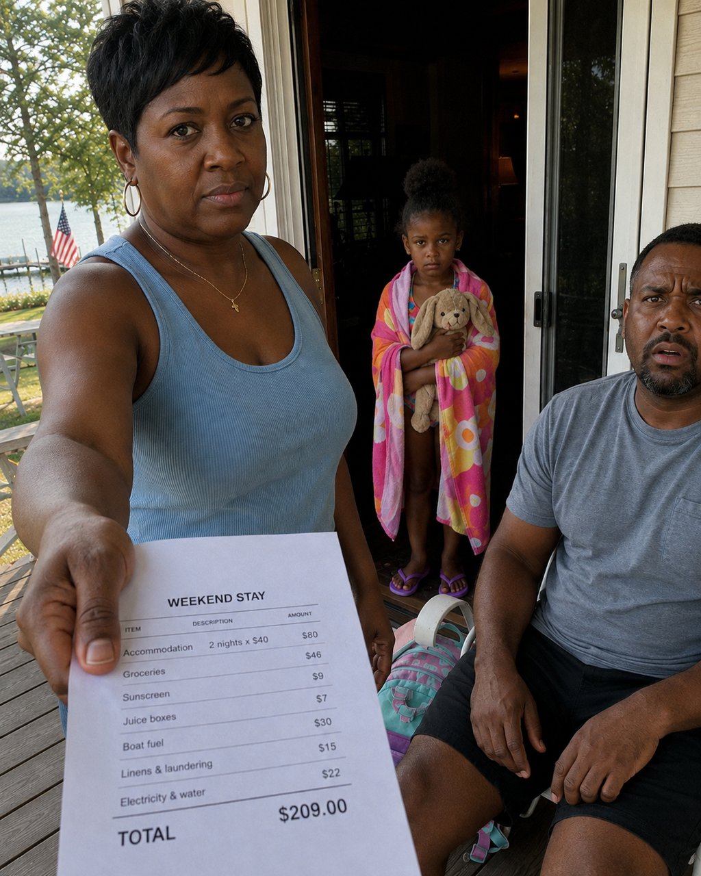 "$40 A Night!" My MIL Offered To Take My Daughter To Her Lake House For The Weekend — When We Came To Pick Her Up, She Handed Us A Bill For Her Stay