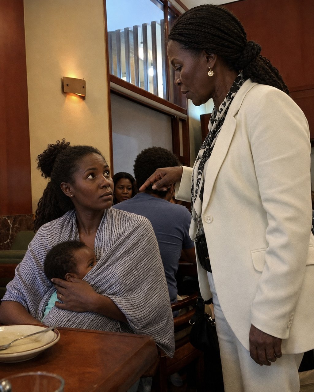A rude woman tried to KICK ME OUT of a restaurant for breastfeeding my baby — but what the manager did next left her silent for the rest of the evening.