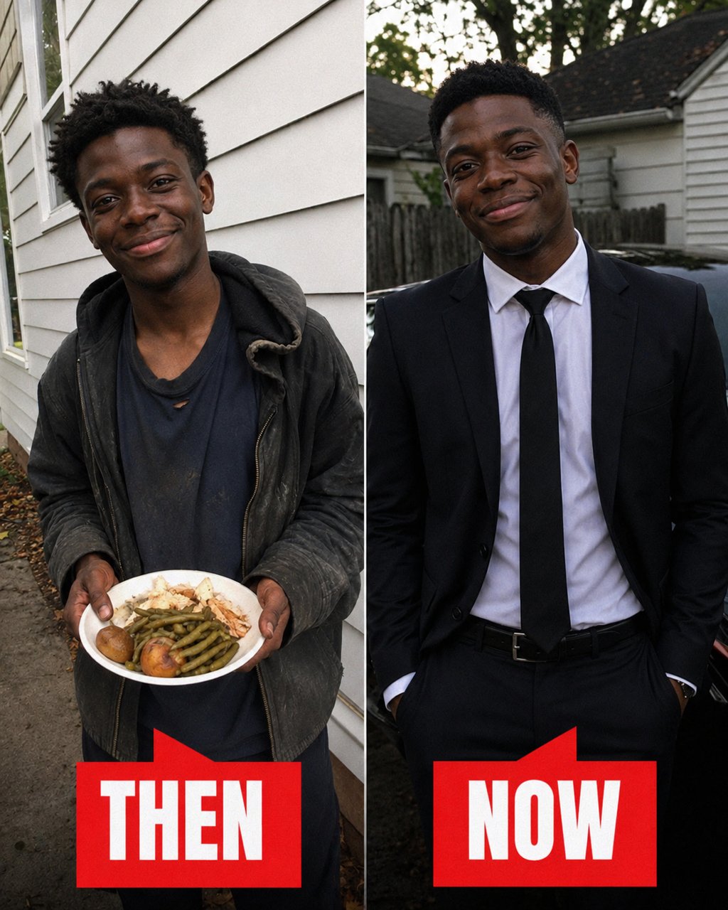My mother fed the homeless boy who lived behind our house for twenty years — after her funeral, he took my hands in his and said, "Before she d*ed, she BEGGED ME TO KEEP HER SECRET FROM YOU."
