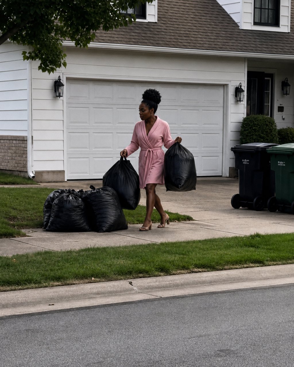 Every morning, my neighbor Barbara hauled three, four, sometimes even five enormous trash bags to the curb.