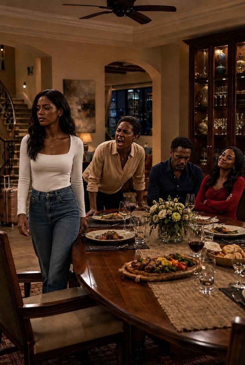 The moment my stepmother gave me twenty-four hours to surrender my bedroom or get out forever, everyone at the dinner table expected me to fight.
