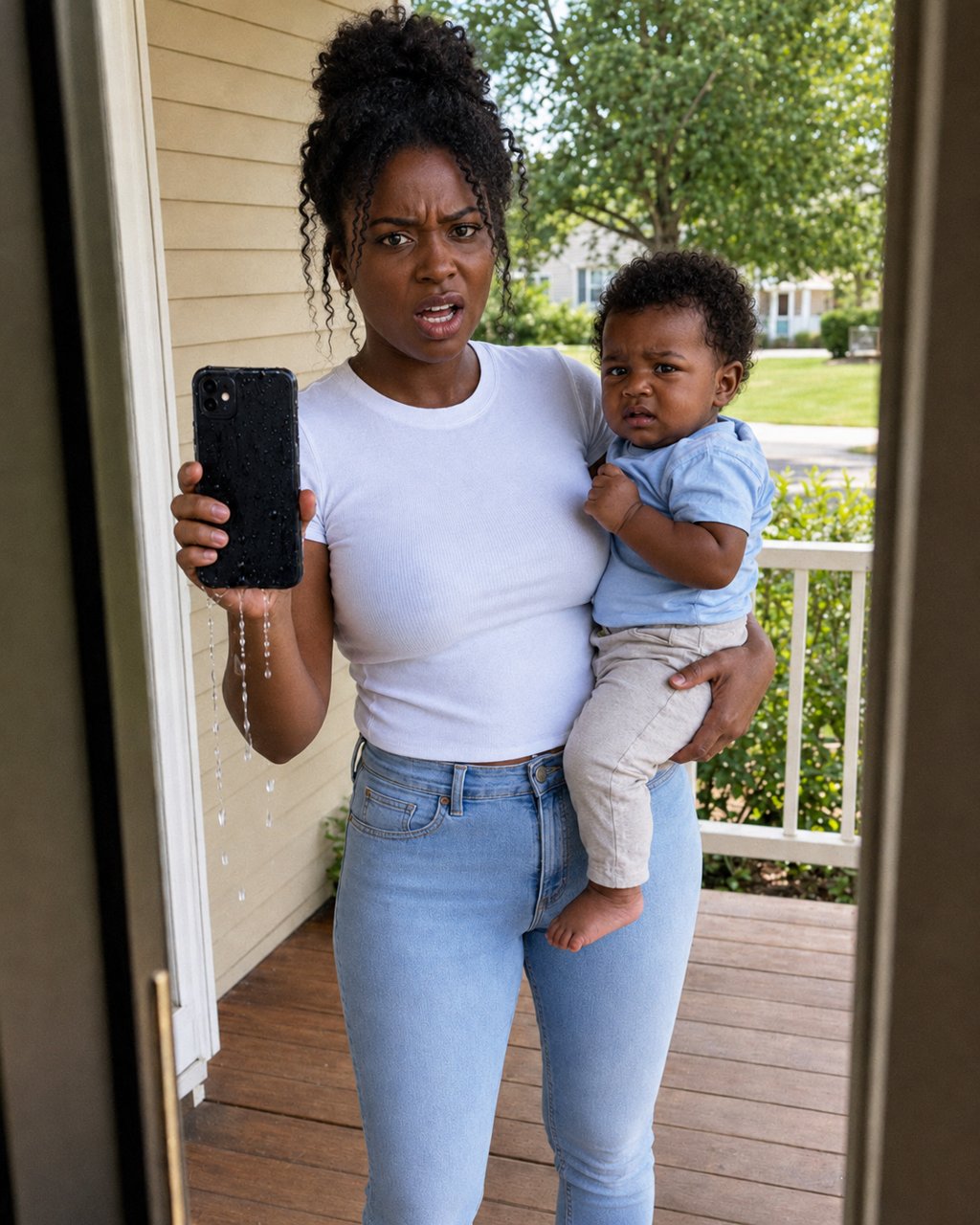 My SIL accused our 18-month-old son of drowning her old iPhone and demanded a brand-new one — a week later, her own kids exposed the shocking truth.