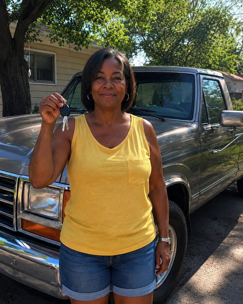 My husband forbade me from ever learning to drive, so at 62, right after his funeral, I finally got my license — but when I proudly took his old truck for a spin and checked the saved "Home" address on his GPS, my heart completely stopped.