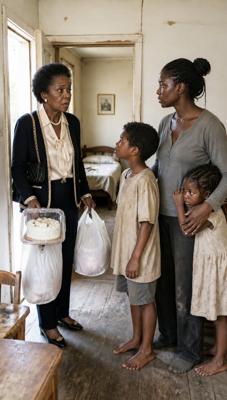 My mother-in-law arrived unexpectedly to surprise her grandchildren, but instead discovered that her own son had left us struggling in a tiny, neglected apartment.
