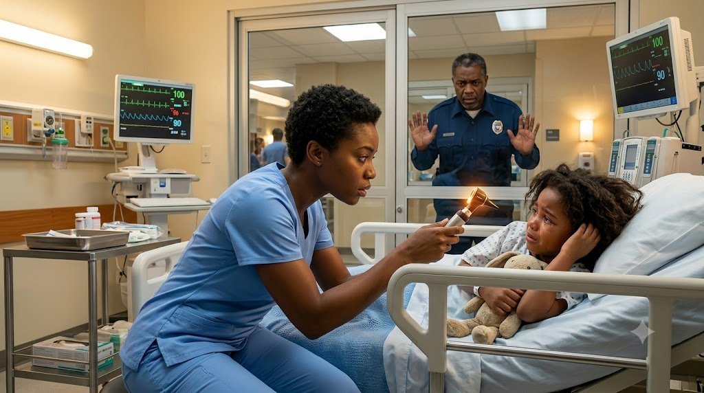 Five doctors told a screaming seven-year-old nothing was wrong — then the new night nurse looked inside her ear, went completely still, and whispered, "Get her father.