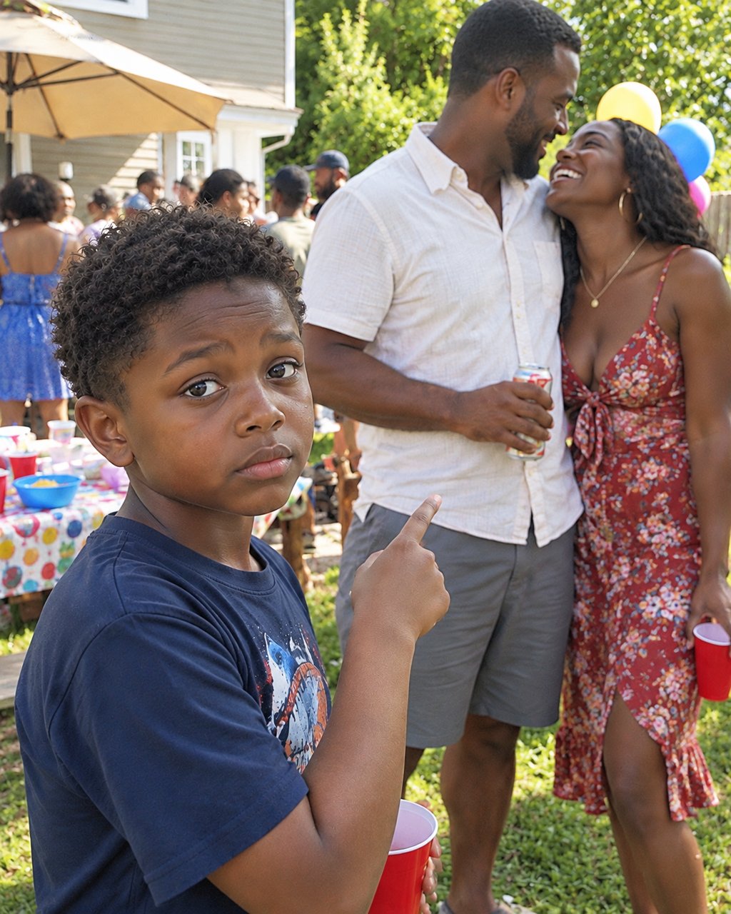 My ex-husband brought his new 20-year-old girlfriend to our son's birthday party and smugly ordered my boy to start calling her his "second Mom" — but what his own mother calmly did next made him regret every single word.