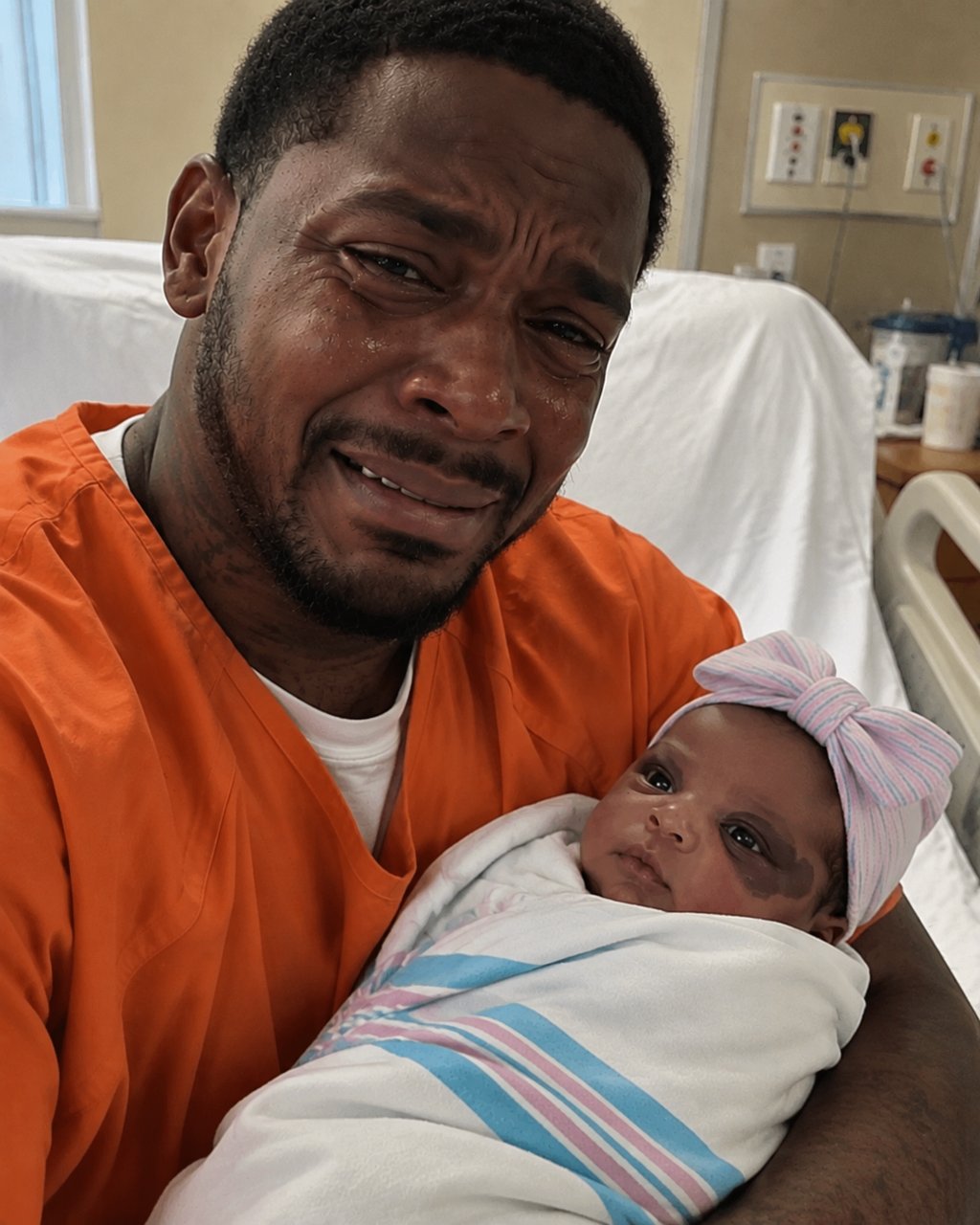I had barely recovered from a brutal delivery when my husband looked at our newborn daughter, froze, and asked the one question I never expected to hear.