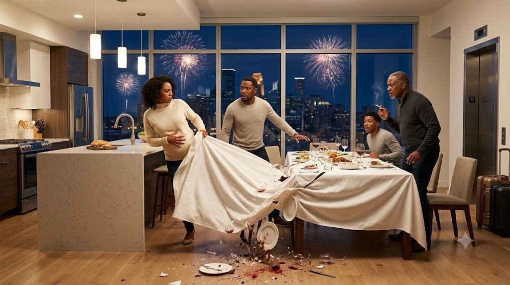 My father-in-law deliberately pressed a lit cigarette against my six-month pregnant belly while my husband held my wrists down, and the rest of his family simply watched from around my New Year's dinner table as though I had somehow brought it upon myself.
