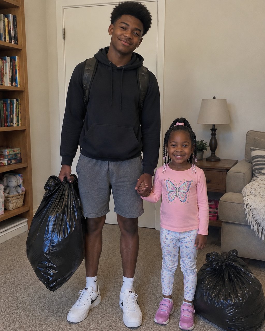 We adopted a teenage brother and his little sister after every other family had turned them down — a month later, their former foster mother called me and asked, "They still haven't told you why they chose you?"