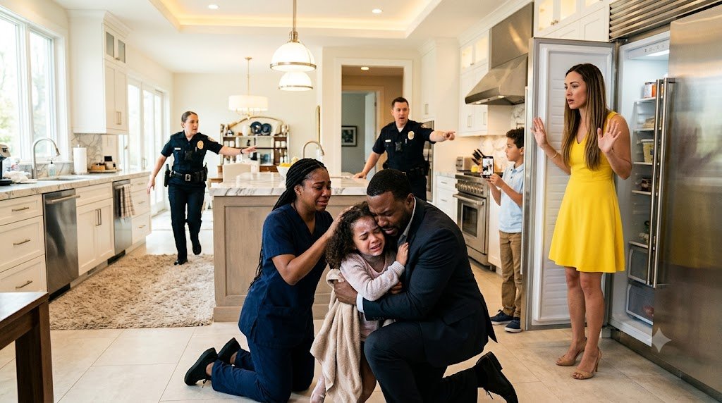 The Nanny Opened the Refrigerator and Found a Crying Little Girl Inside—Then a Boy Raised His Phone and Everyone Stopped Believing Vanessa