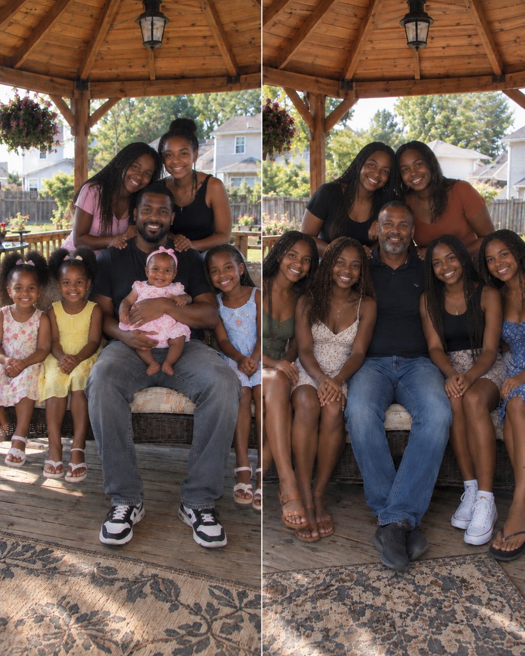 My wife left me with our six daughters for a wealthy man — 15 years later, she showed up at our oldest daughter's wedding, but what our daughter did in front of all 150 guests shocked everyone.