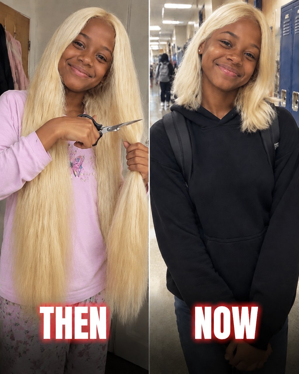 My 12-year-old daughter cut off her hair to make a wig for her terminally ill classmate — the next morning, the principal called me and shouted, "Come to school immediately.