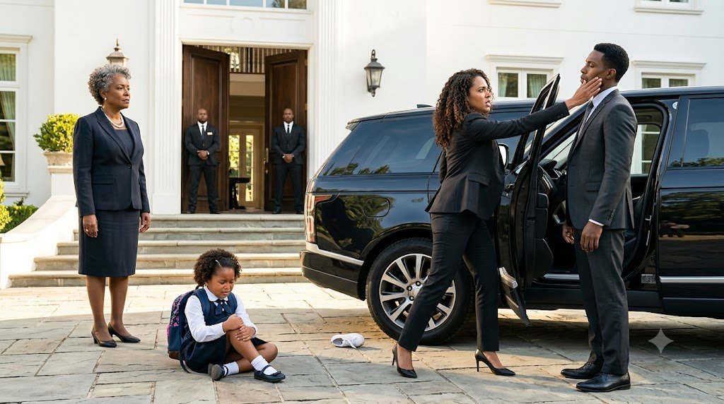 Olivia Was Pulled Out Of The SUV On Her First Day Of School While Her Grandmother Called Her Illegitimate.