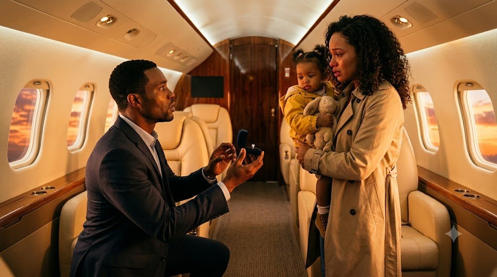 "The engagement ring meant for another woman was already in my jacket when a little girl boarded my flight and looked straight at me with my d*ad father's eyes.